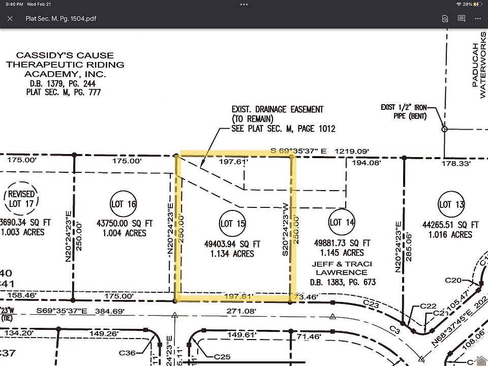 2nd image of 1545 Falcons Ridge Blvd Lot 15