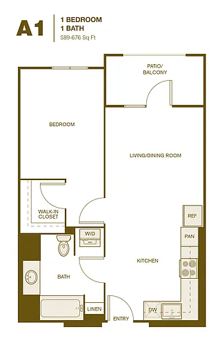 Floor plan A1
