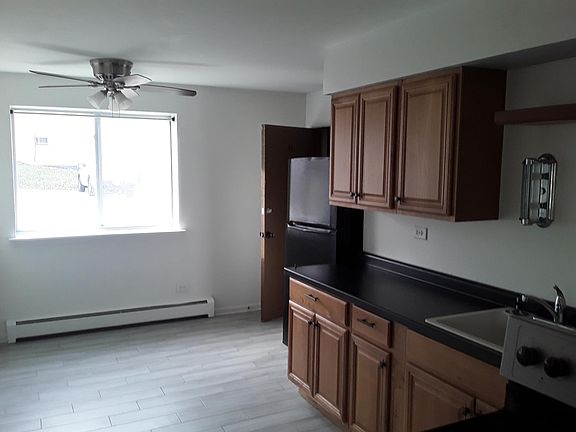 Kitchen and rear entrance