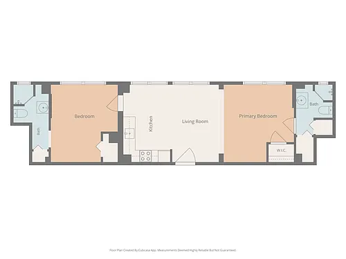 Floor plan The Martha's