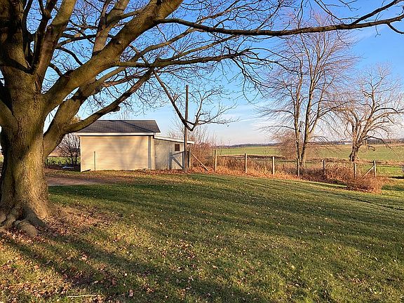 Fenced in yard off chic coop