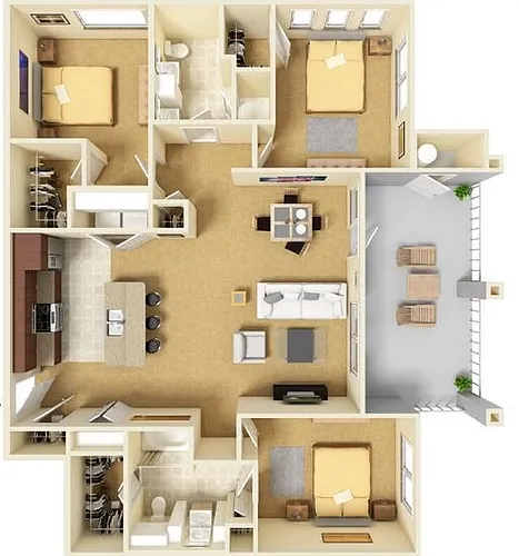 Floor plan C1