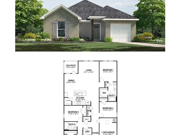 12574 Foxglove Ave, Walker, LA 70785