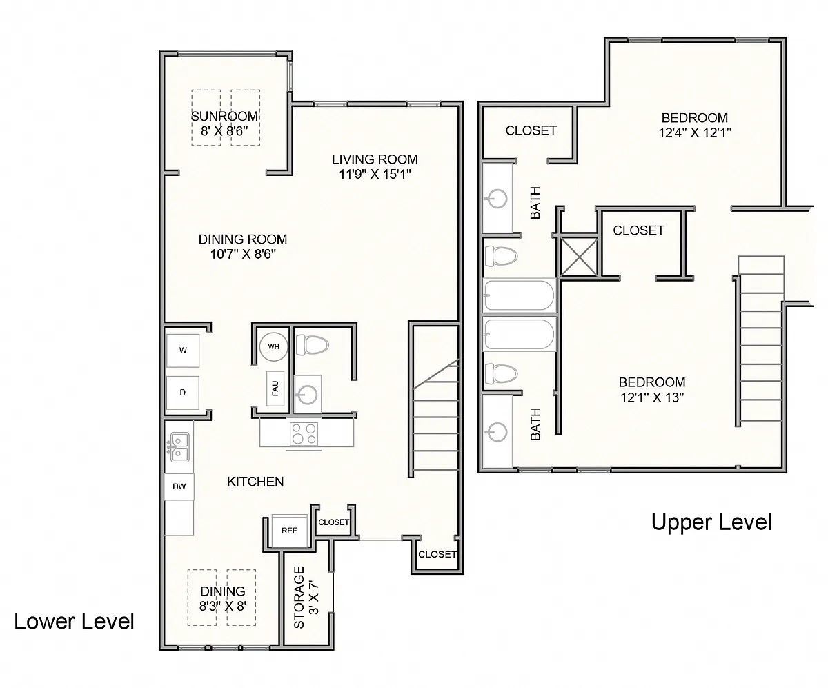 Floor plan Fossil