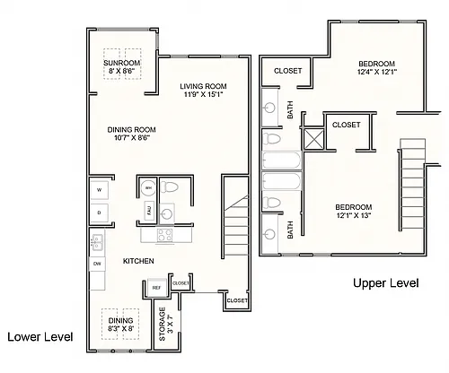 Floor plan Fossil