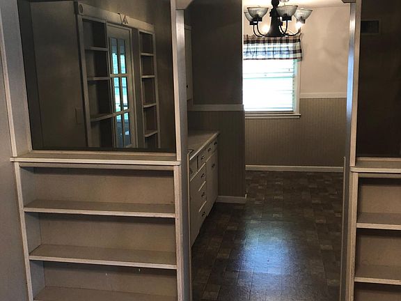 Looking into the kitchen from the dining room