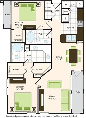 Floor plan E