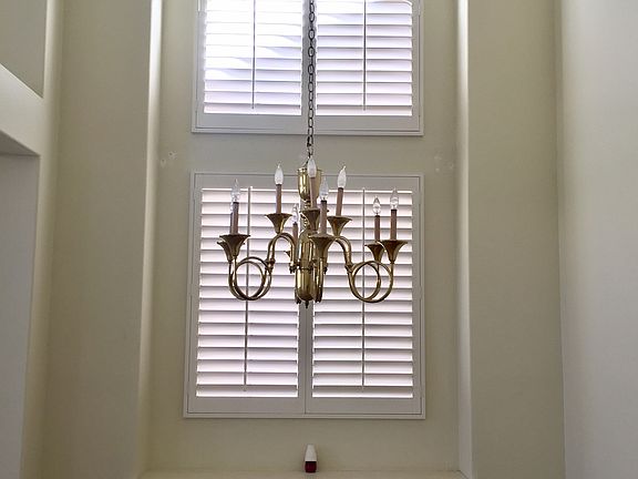 Wooden shutters in LR & DR