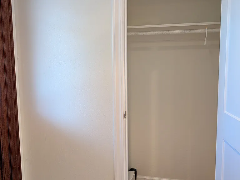 Closet in the entrance.