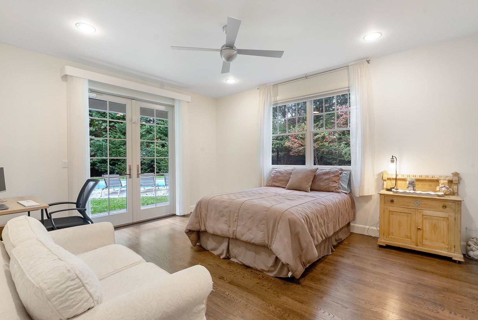 Guest bedroom on main floor