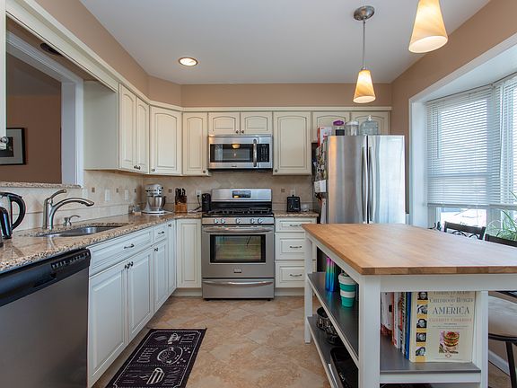 renovated eat in kitchen