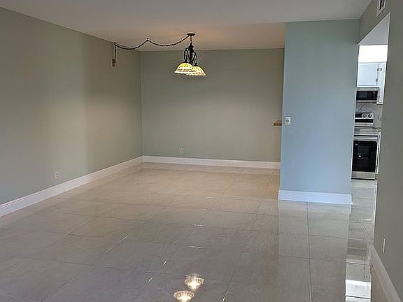 Living/dining area.