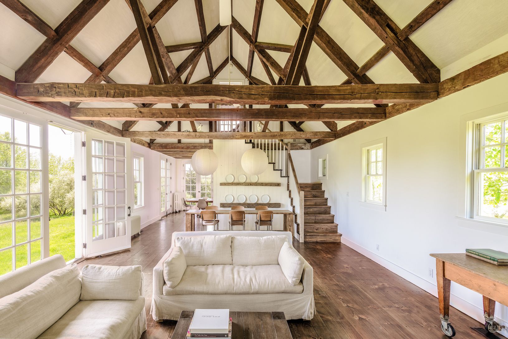  HAND HEWN ANTIQUE BEAMS