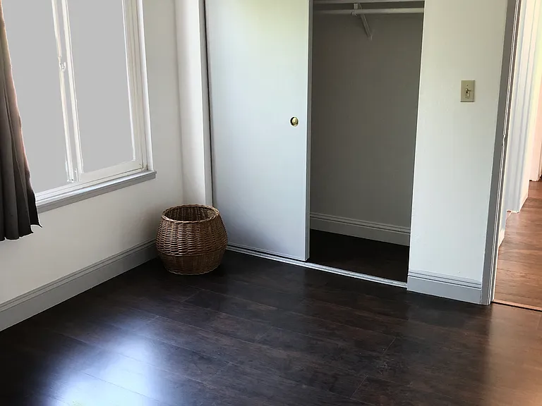 NATURAL LIGHT IN BOTH BEDROOMS, EXTRA LARGE CLOSETS