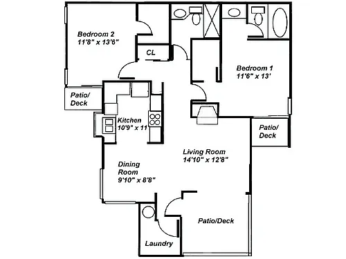 Floor plan Barbados