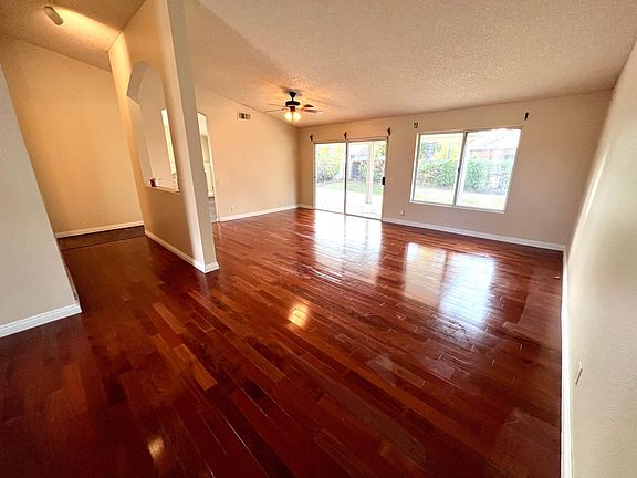 Living room, dining area, and HW.