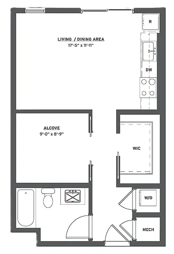 Floor plan A1