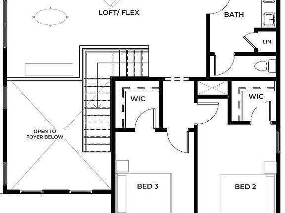 Floor plan, level 2