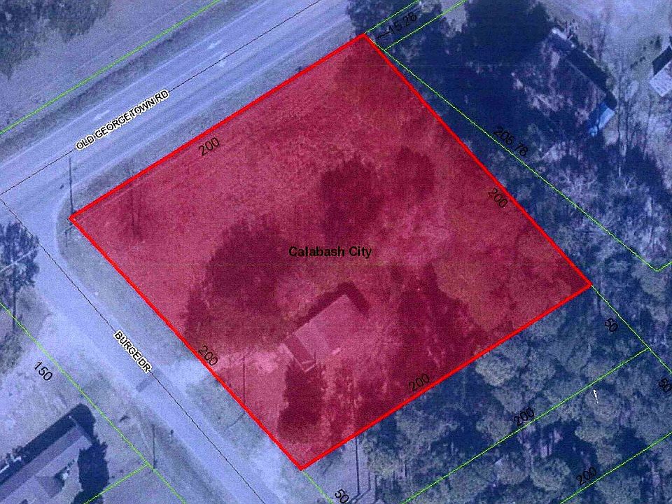 1054 Burge Dr - GIS aerial