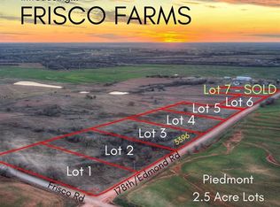 3396 Edmond Rd NW LOT 3, Piedmont, OK 73078