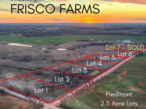 3396 Edmond Rd NW Lot 3, Piedmont, OK 73078