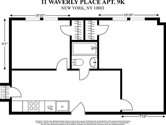 2nd image of 11 Waverly Pl APT 9K