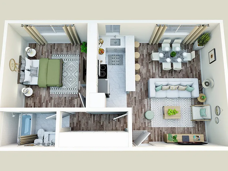 Country Club Apartments — Photo 78