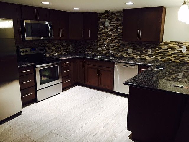 fully remodeled kitchen