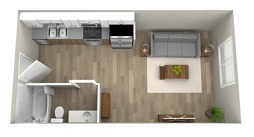Floor plan studio b