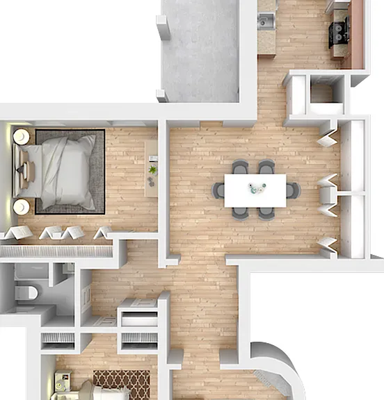 Flat 202 Floor Plan Flat 202 Floor Plan