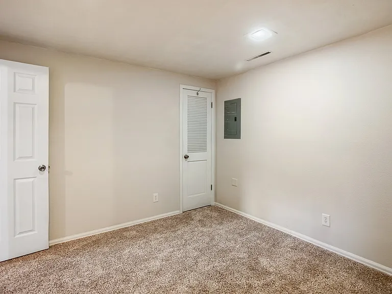 Basement bedroom 2nd closet