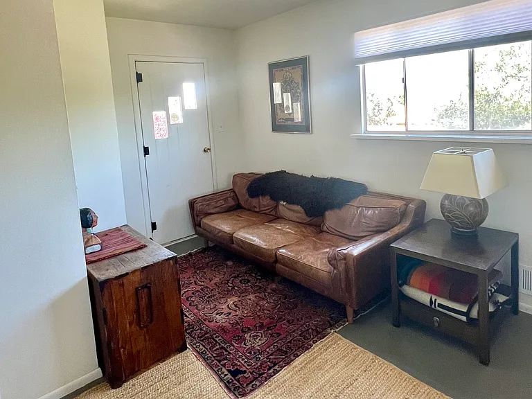 Sitting area in master bedroom