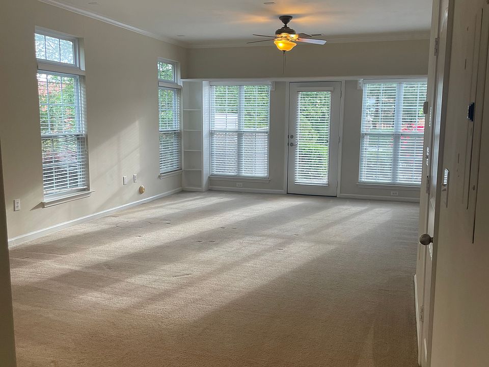 Downstairs - living/dining area view from southwest corner