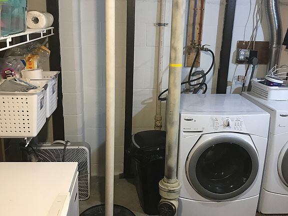 Basement utility room 