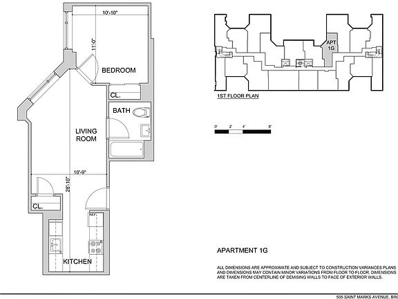 2nd image of 505 Saint Marks Ave APT 1G