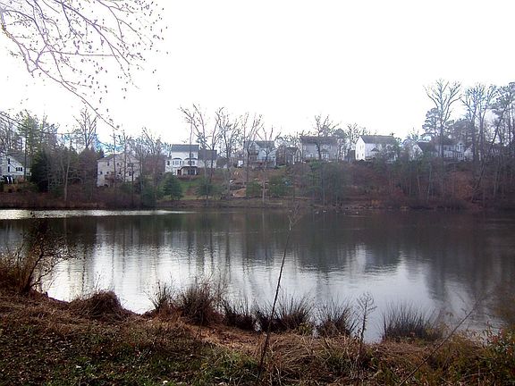 view of water from backyard