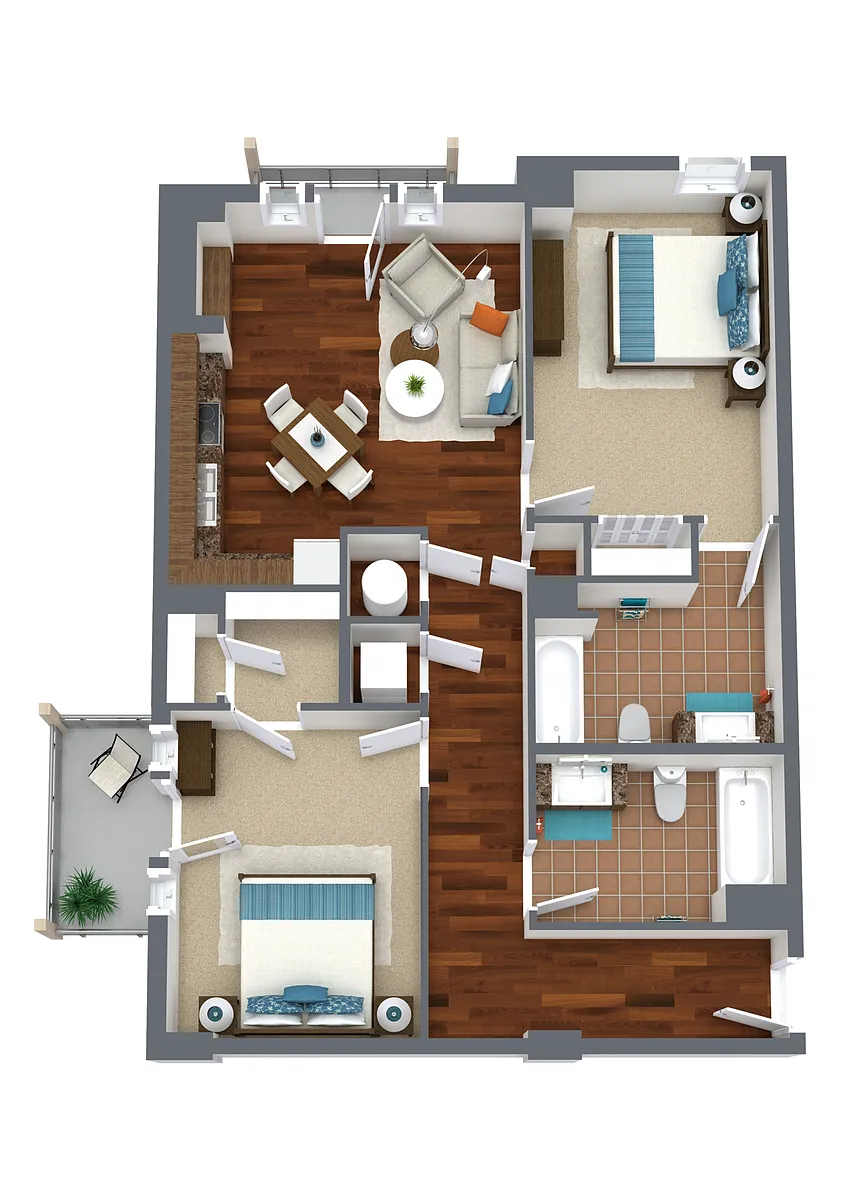 Floor plan F Plan