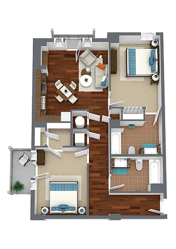 Floor plan F Plan