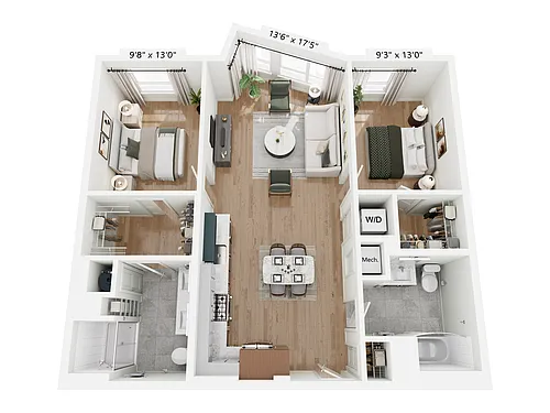 Floor plan B5