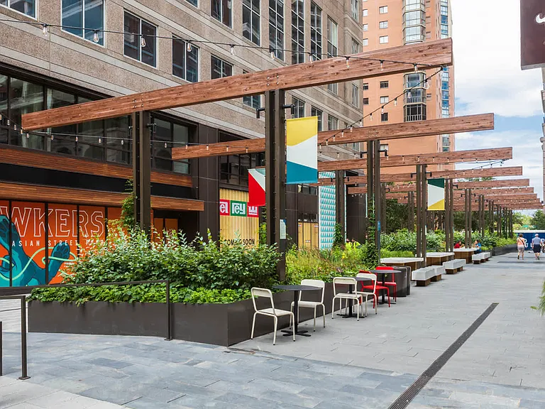 Ample outdoor spaces to enjoy.