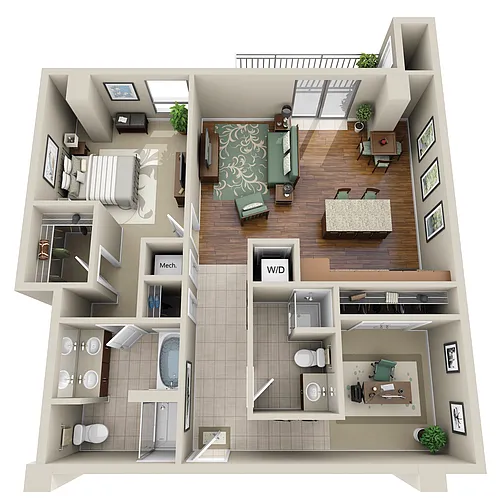 Floor plan A10-S