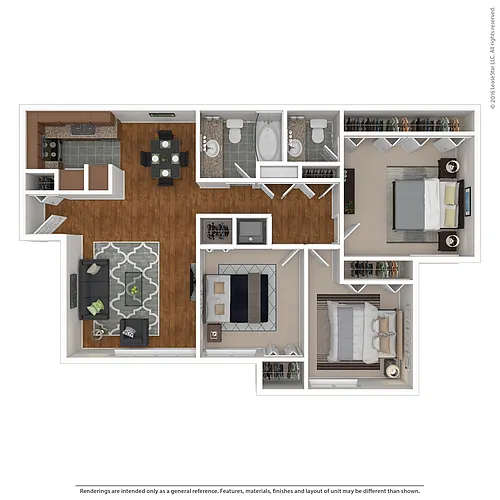 Floor plan Small 3 Bed 1.5 Bath