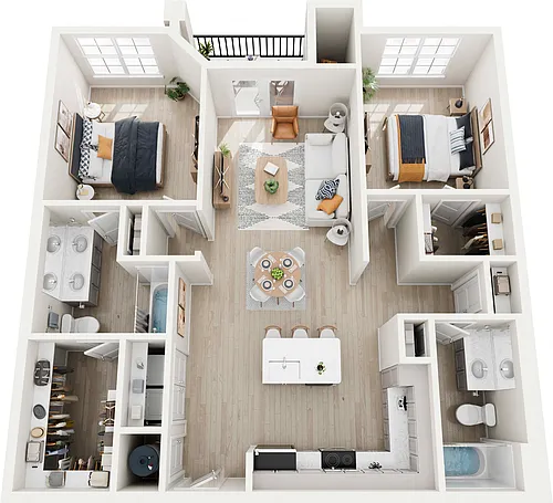 Floor plan The Walter