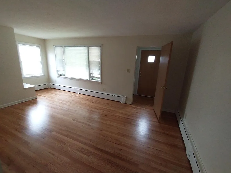 Living room and entryway