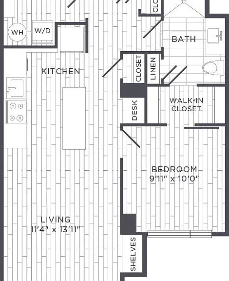 Sonnet - One Bedroom - 1 Beds - 1 Baths - 616 Sq. ft.