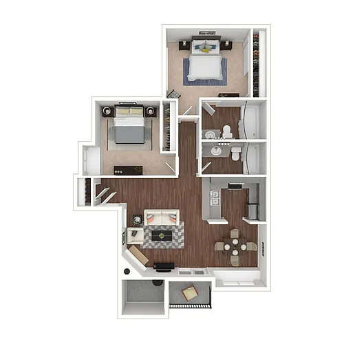 Floor plan B1R