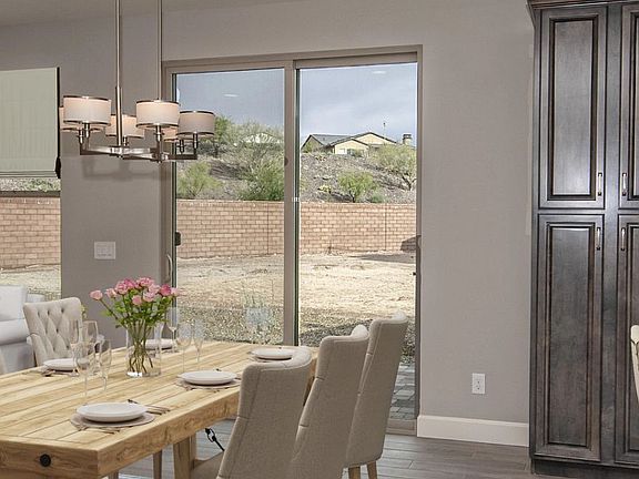 Virtually Rendered Interior of Home