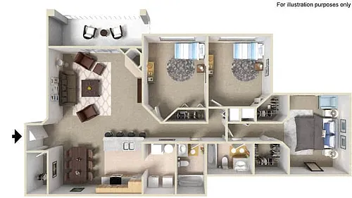 Floor plan Drake II