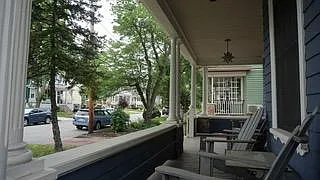 welcoming front porch