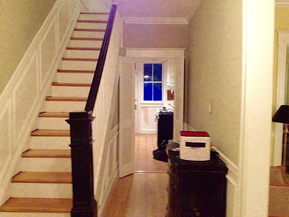 Front hall and stairs